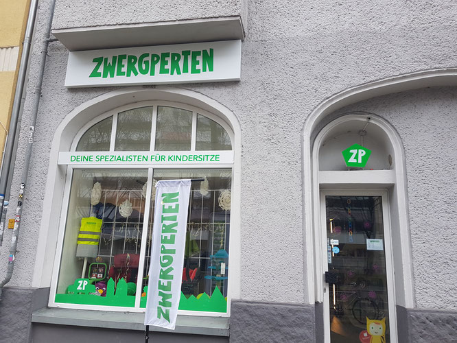 Zwergperten-Shop in Berlin-Friedrichshain: Spezialist (nicht nur) für Auto-Kindersitze.