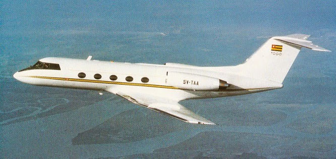 1974 - 5V-TAA (GII, 149) - (C) Grumman Aerospace