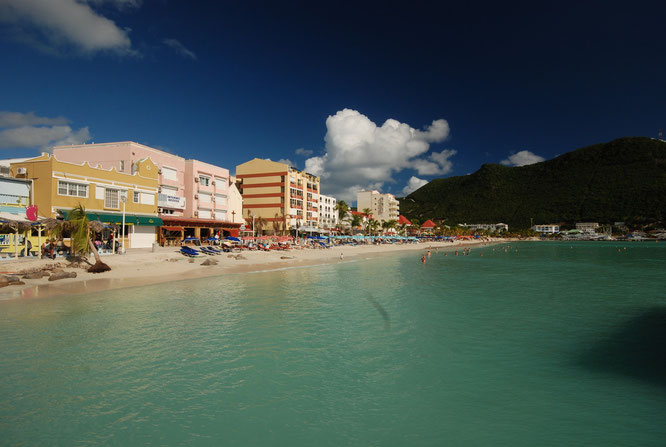 St Maarten, one of Carribean island countries