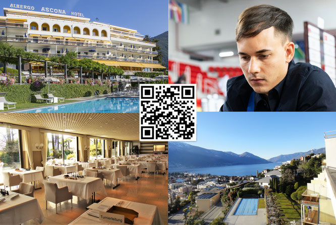 Schach im **** Hotel Ascona, Via Signor in Croce 1, CH-6612 Ascona, Svizzera