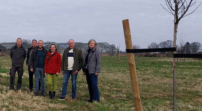 Stefan Hille, Jörg und Falk Selz, Lena Barkschat, Ralf Isensee und Cornelia Schilling.