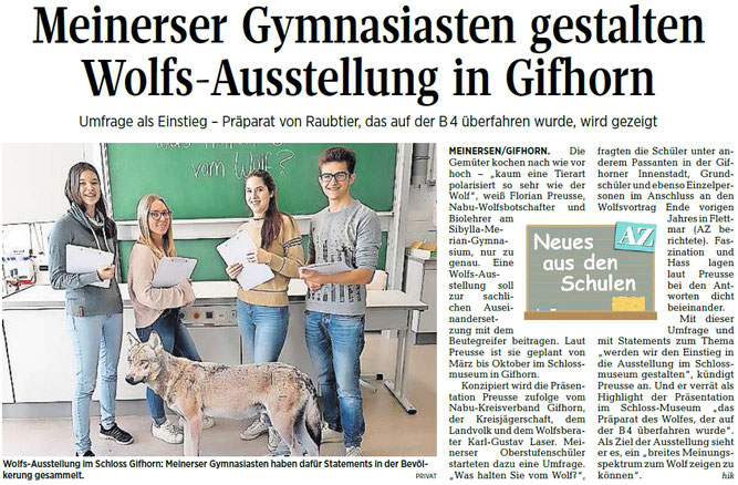 Aller Zeitung 23.01.2019