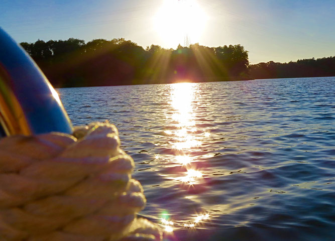 Tretboot See Drewensee MV Urlaub