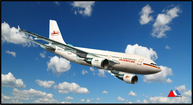 Airbus A-310 Anflug zu Landung compilatie auteur 1990.