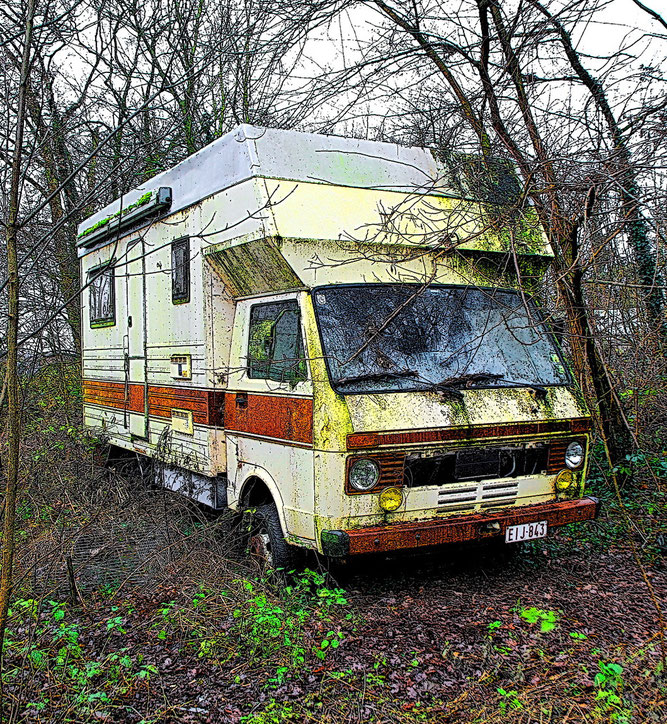 LT-Wohnmobil aus Belgien (Januar 2012)