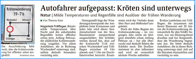 Schwarzwälder Bote 04.02.2021