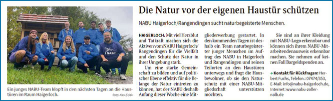Schwarzwälder Bote, 10. Oktober 2024