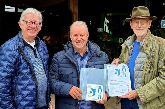 Von links: Andreas Kellner, Rainer Treiber und Armin Konrad