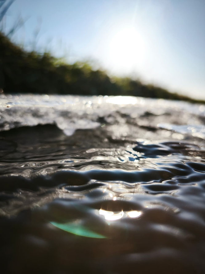 Eis und Wasser (19.01.2026); Bild: M. B., Fotowettbewerb 2026