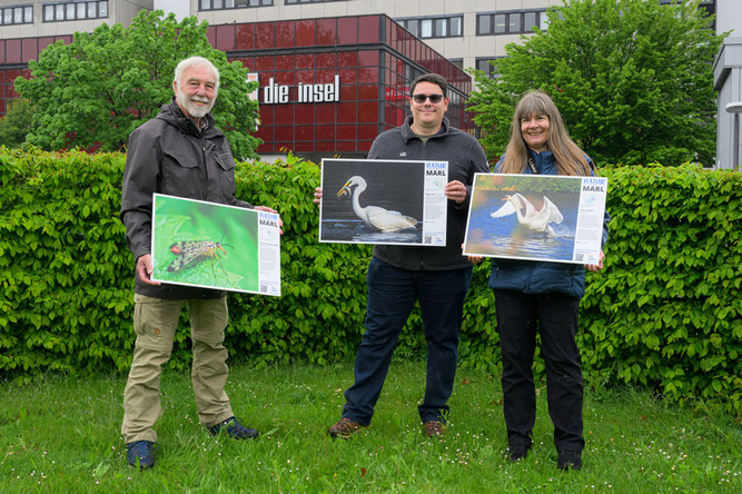 Drei Fotografen stellen 40 Bilder im insel Foyer aus. Kommt vorbei!
