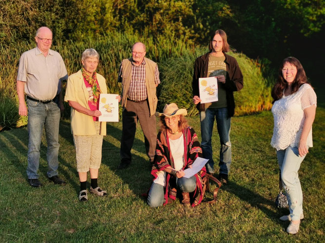 Das Vorstandsteam des NABU Rhein-Sieg beim Start der Volksinitiative im Rhein-Sieg-Kreis