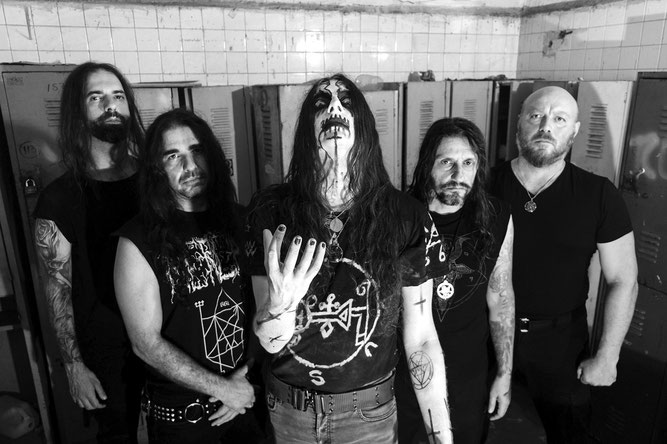 Die griechische Black-Metal-Band Yoth Iria steuert im Rahmen ihrer Europatour auch das grenznahe Baden in der Schweiz, Stuttgart und München an. Foto: Promo 