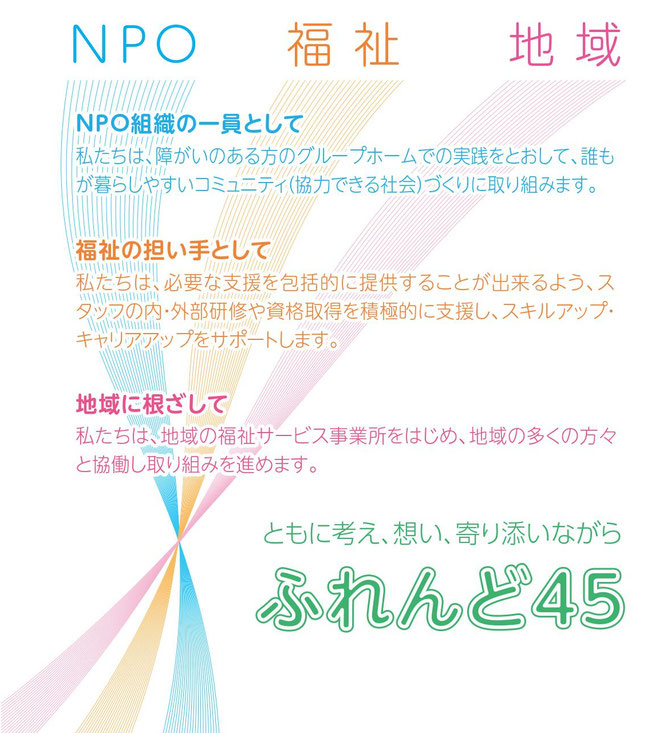NPO 福祉　地域　サポート　キャリア　スキルアップ