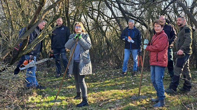 Pflege (Päuschen) im Kleinod "Tannenberg" | Foto: A. Schwenn 2026