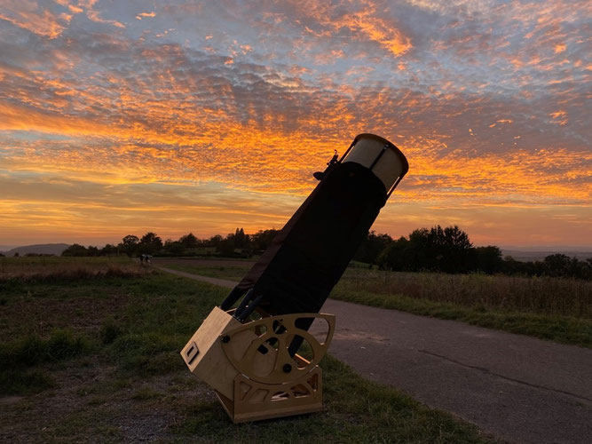 Ein selbstgebautes Teleskop