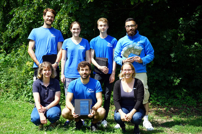 Ein engagiertes Werbeteam unterstützt den NABU. Foto: NABU/M.Gräwe