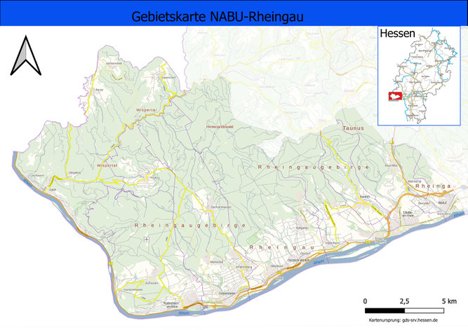 Foto: NABU Rheingau, Clemens Lüers; Kartenursprung: gds-srv.hessen.de