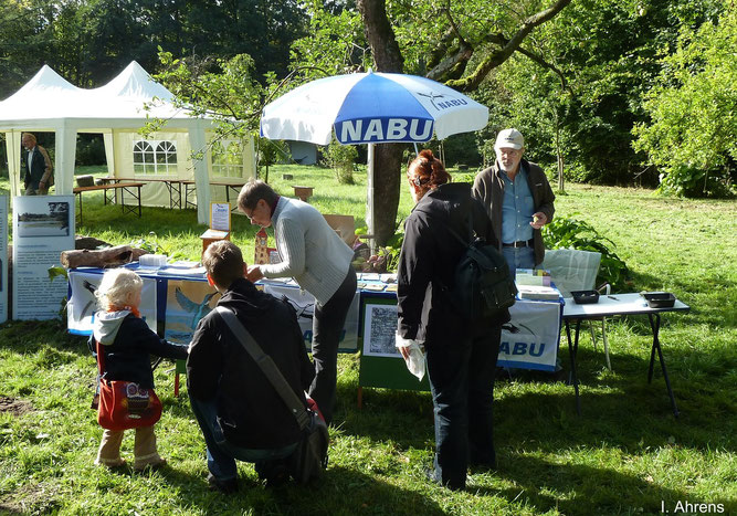 Infostand Dahlienfest 2012