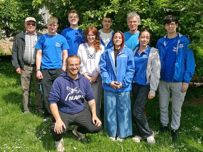Werber-Team mit Vertretern von NABU Korbach und NABU-Kreisverband