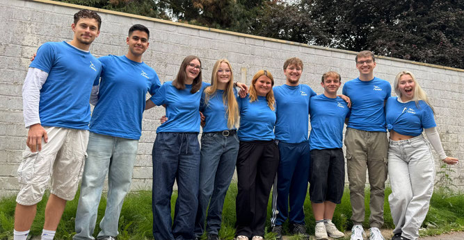 Das aktuelle Team der Werbeaktion
