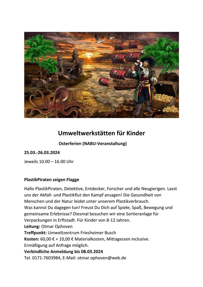 Ferienwerkstatt Plastikpiraten