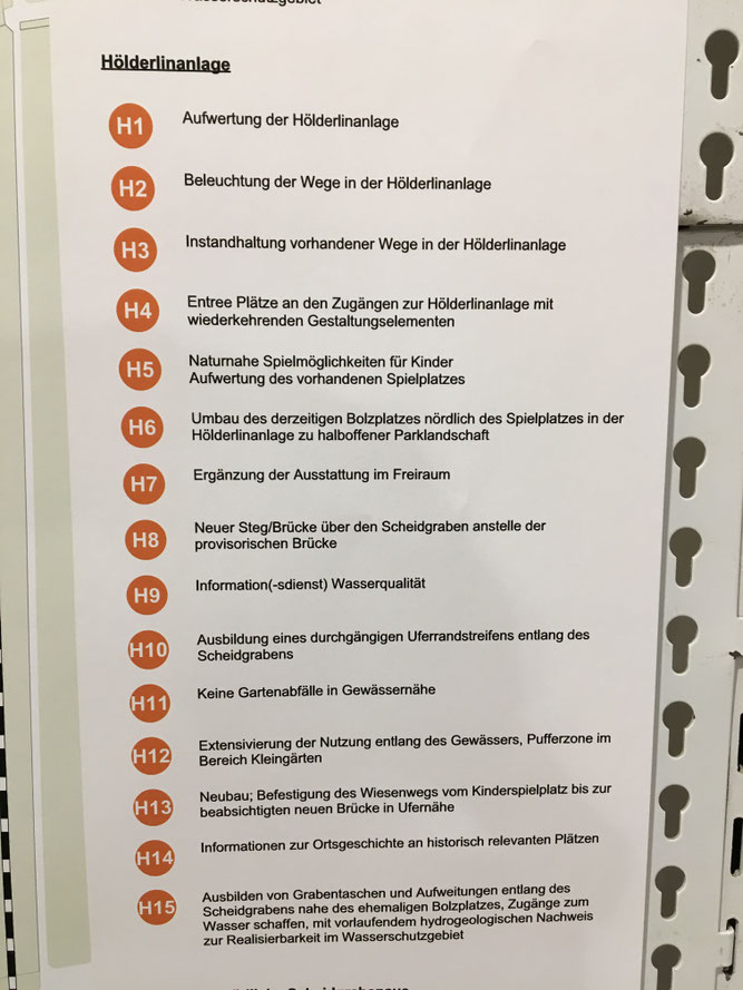 Liste Einzelmaßnahmen Hölderlinanlage