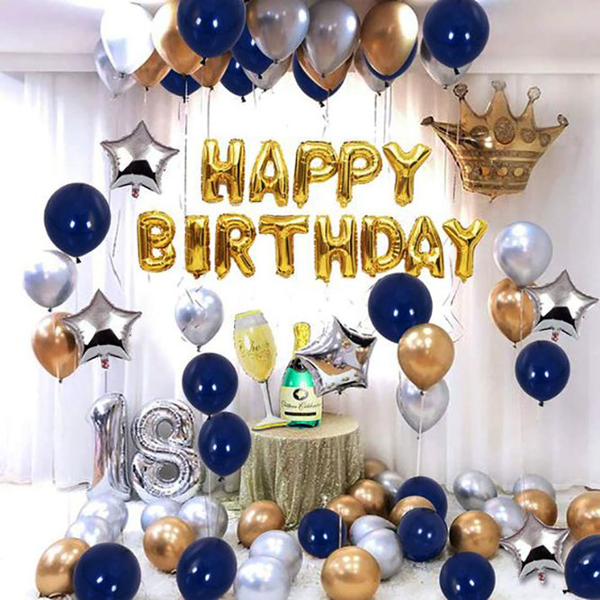 10 Ideas para Decoración de Cumpleaños de Hombre decoracion para fiestas