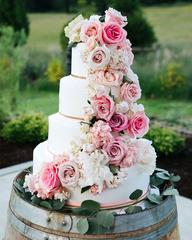 torta para matrimonio