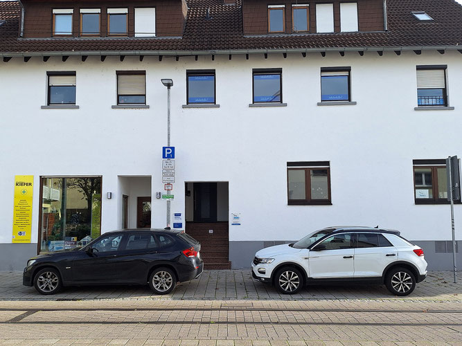 Die NABU RNO Geschäftsstelle befindet sich im Erdgeschoss rechts