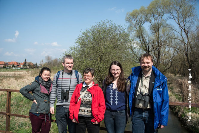 Der wiedergewählte Vorstand des NABU-Regionalverbands Leipzig e.V. (v.l.n.r.): Claudia Tavares, Karsten Peterlein, Kirsten Craß, Anja Vogler-Schmidt, René Sievert. Foto: Ludo Van den Bogaert