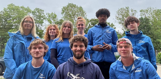 NABU-Werbeteam in der Samtgemeinde Nienstädt (Foto: Wesser)