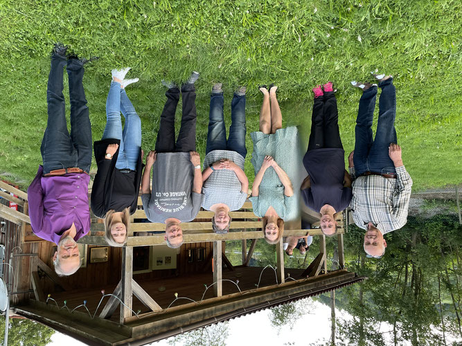 v.l.n.r.: Otto Steck, Nicole Sepbach, Christian Gleiss, Heidi Gebert, Regina Herrmann, Marco Sauer, Anna-Lena Waldmann, Wolfgang Hafner