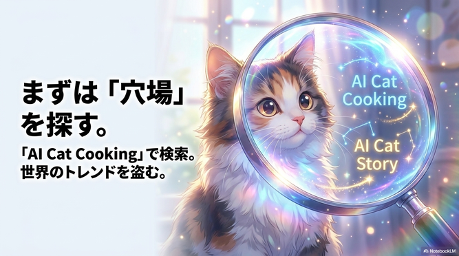 まずは“穴場ジャンル”を探す