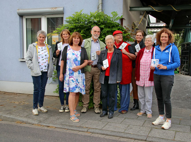 Gloria Braicks, Silke Gadegast, Marlies Fontes ,Benno Hermes, Frau Klein, Dr. Monika Heimann, Ursula Westerbrink, Waltraud Heimann, Birgit Röttering. 