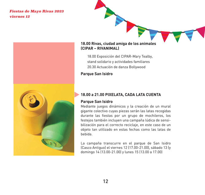 Programa de las Fiestas de Mayo en Rivas Vaciamadrid