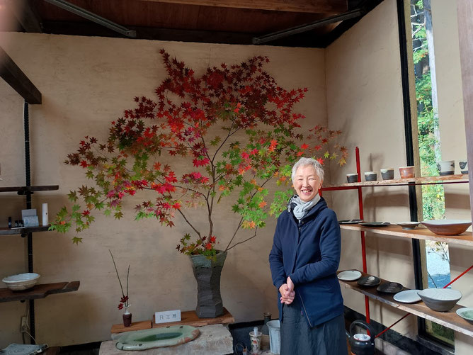 陶芸家　ブログ　笠間焼き　陶芸作品　笠間焼き　秋のイベント　陶器イベント　自宅展　オープンアトリエ　