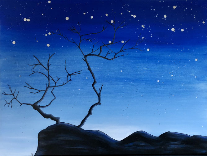 "de la place pour deux" - 130 X 97 X 2 cm