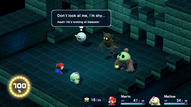 Game screenshot showing a battle scene.