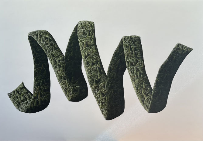'Forest ribbon' 200 x 160 cm Oil on canvas 2026