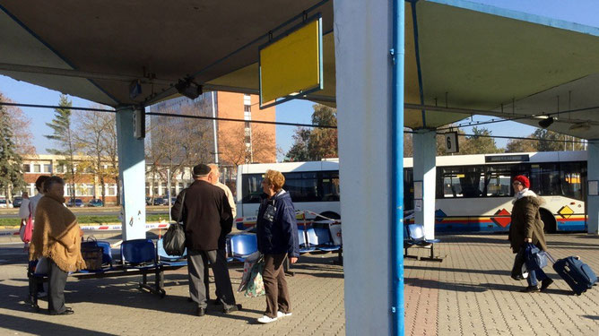 автобусная станция в городе Залаэгерсег