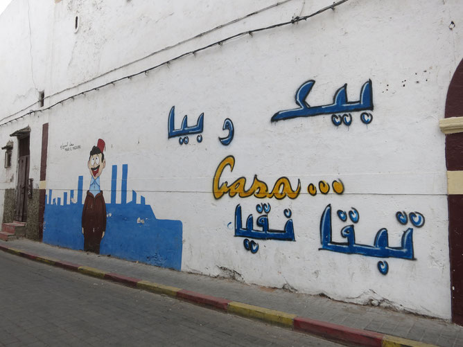 Dans les rues de l'ancienne Medina