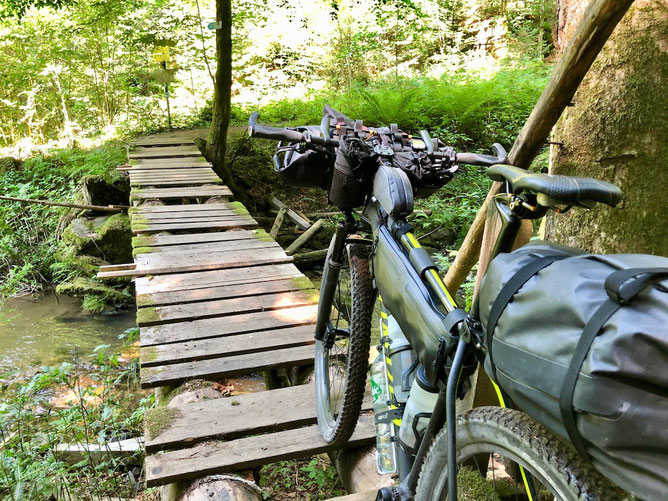 Berghuhn, Bikepacking, Trans Bayerwald