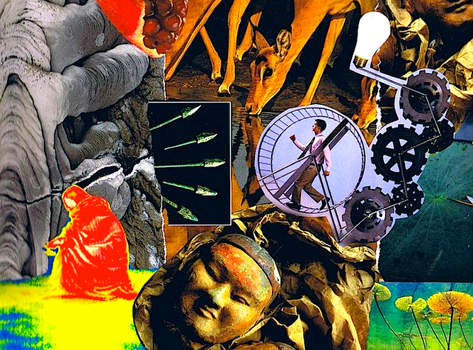 Collage by Shelley Klammer