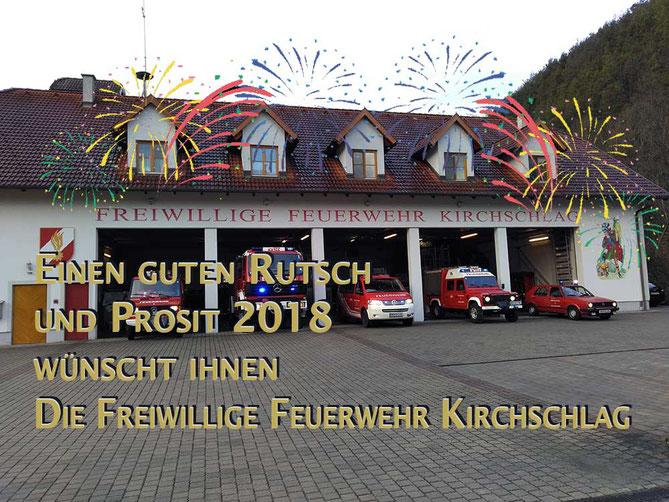 Einen guten Rutsch und ein gutes neues Jahr 2018