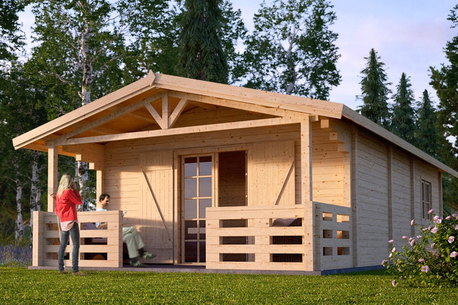 chalet en kit 73 m²