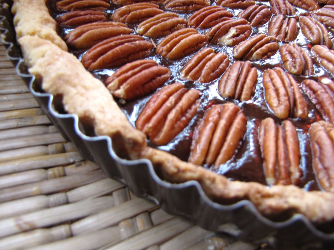 Tarte chocolat pécan