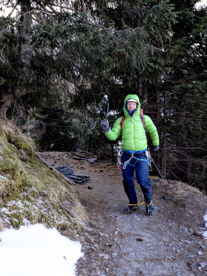 Eisklettern, BEO, Berner Oberland, Schweiz, Engstligen, kleiner Fall, kleiner Engstligenfall Adelboden