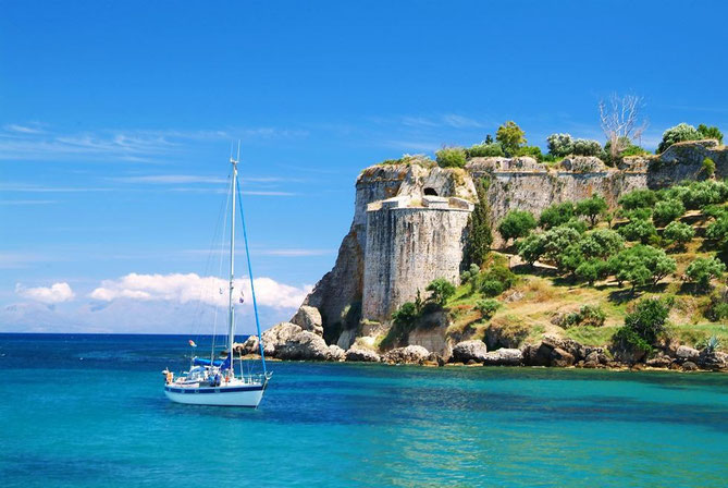 View of Castle of Koroni