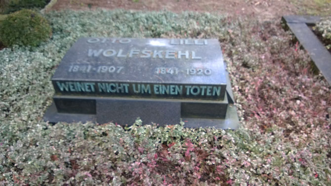 Wolfskehl-Grab: Paradoxerweise auf einem christlichen Fr4iedhof / Foto: Martin Remmele (FLS)