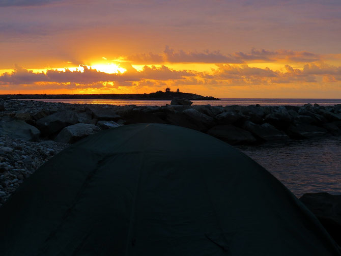 Trotz viel Felsen echt romantisch